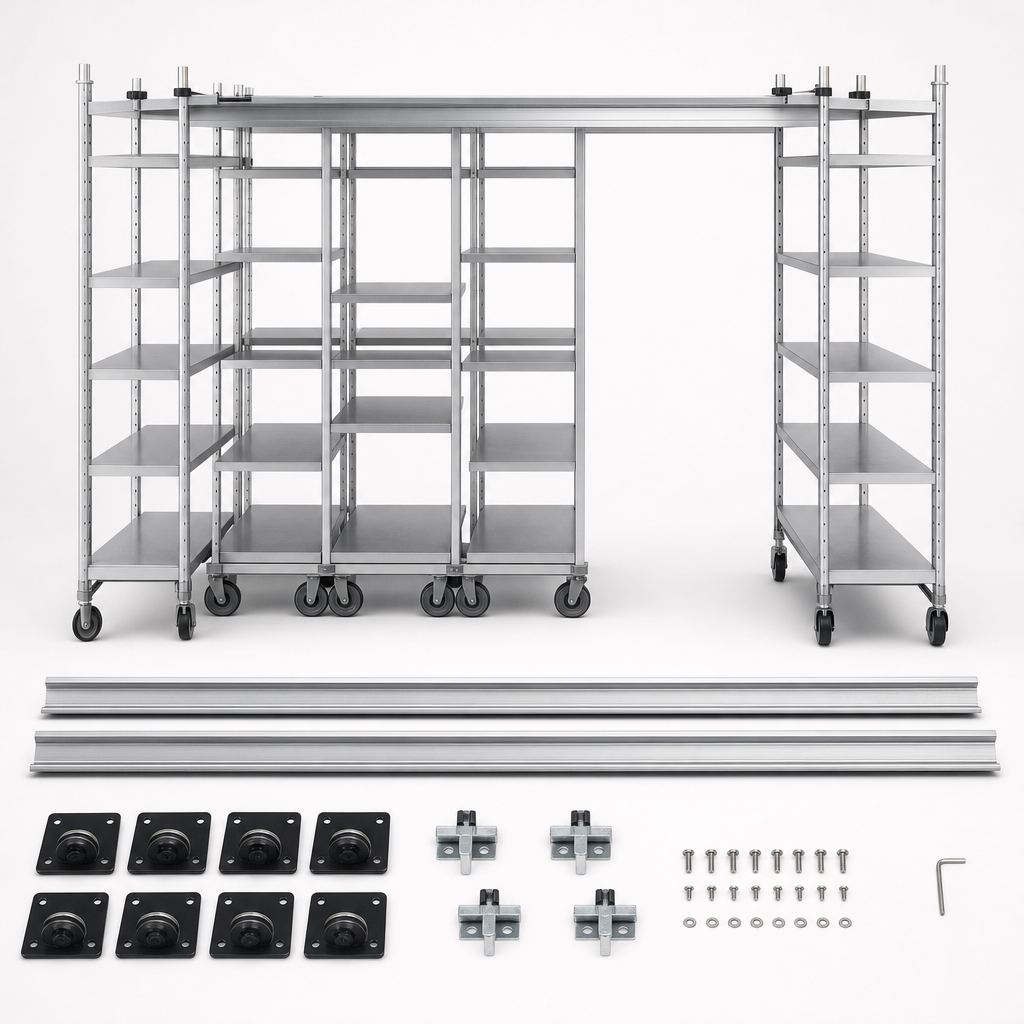 Track Sections And Hardware Included