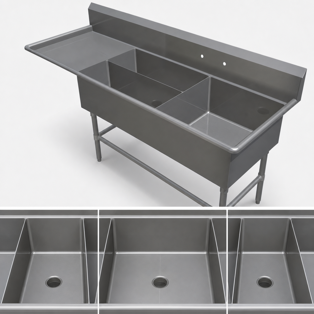 Three-Compartment Layout