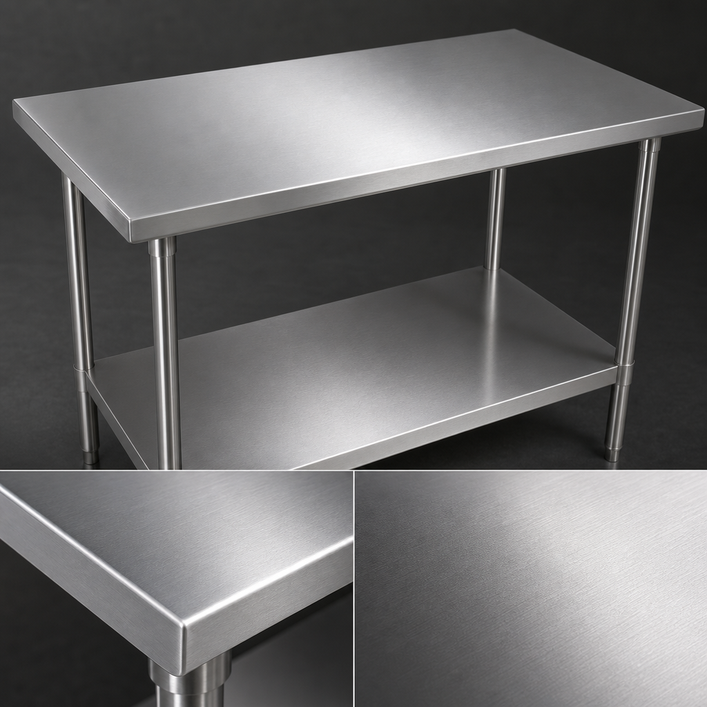 16-Gauge Type 300 Stainless Steel Top