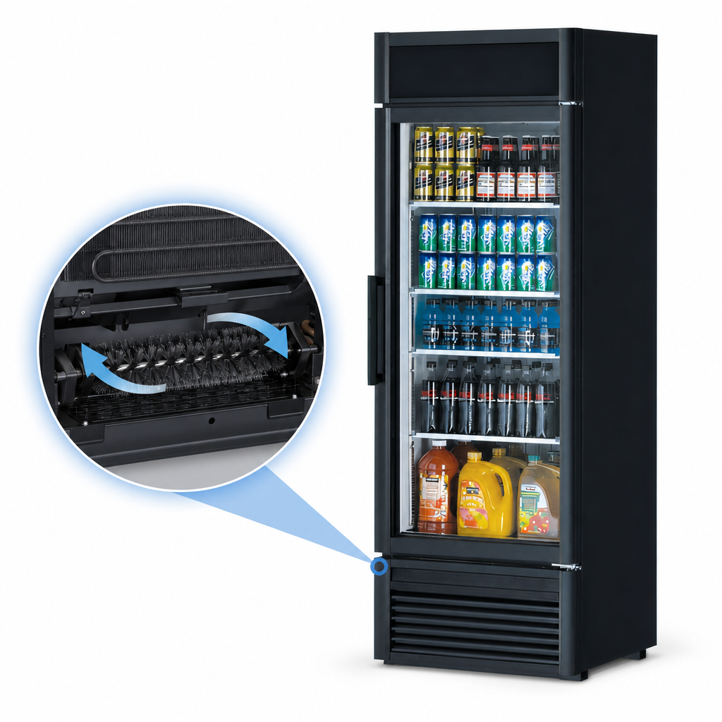 Self-Cleaning Condenser