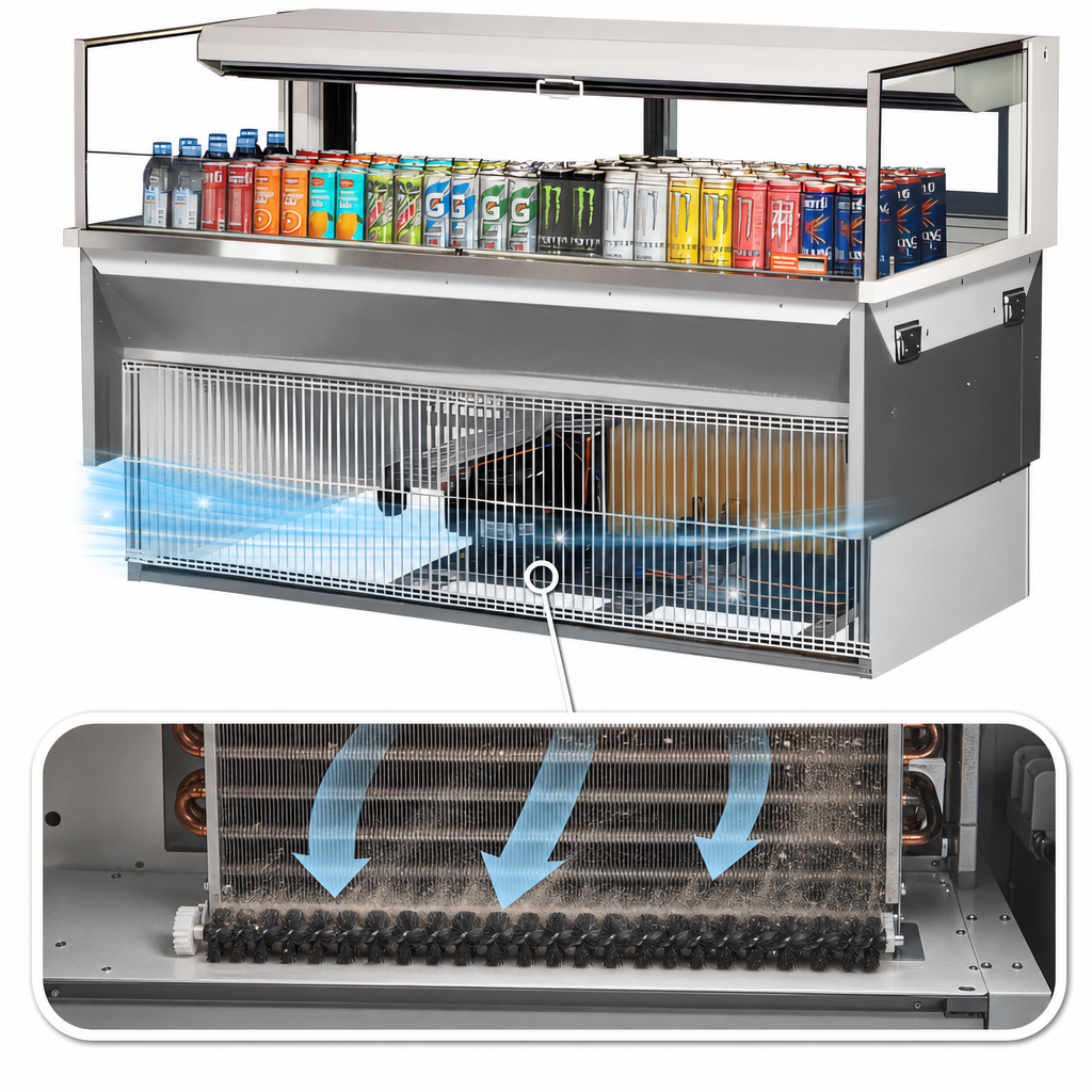 Self-Cleaning Condenser