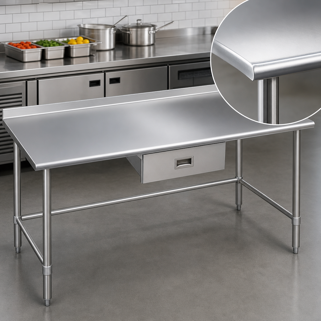 16 Gauge 300 Series Stainless Steel Top