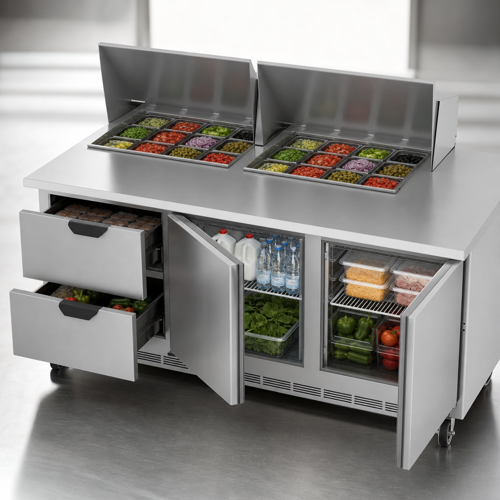 Dual Doors and Drawers