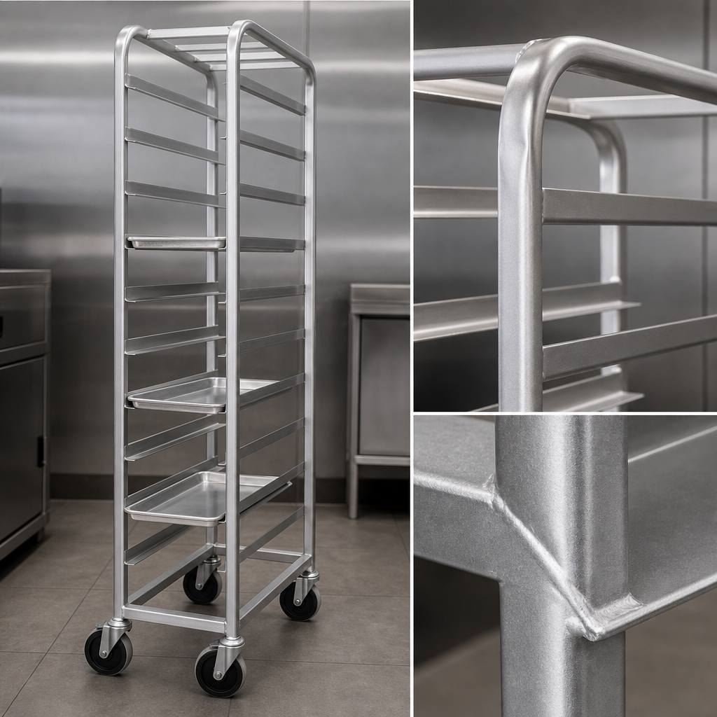 All-Welded Stainless Steel Construction