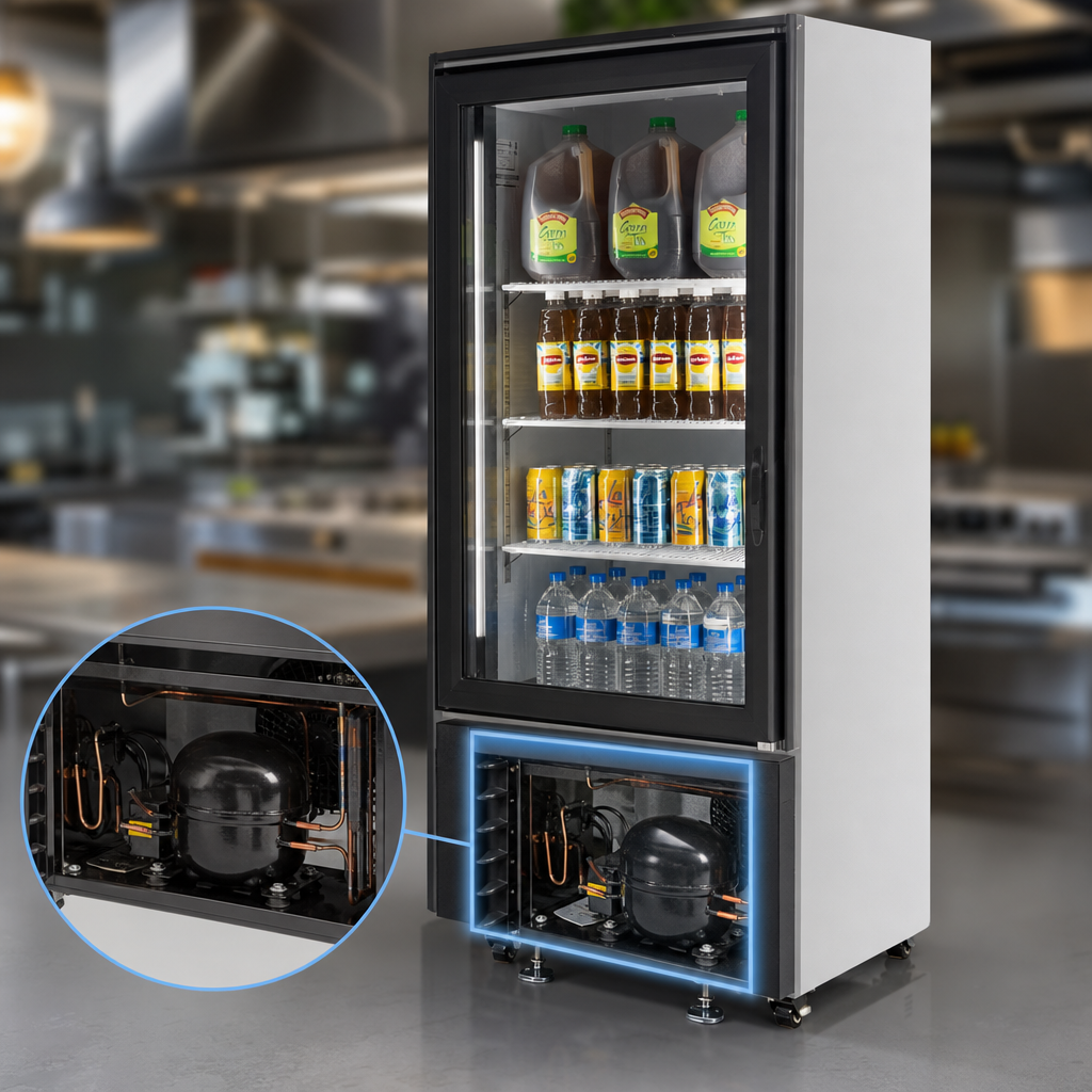 Bottom-Mount Self-Contained Refrigeration