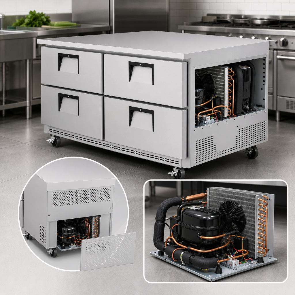 Rear-Mounted Self-Contained R290 Condensing Unit