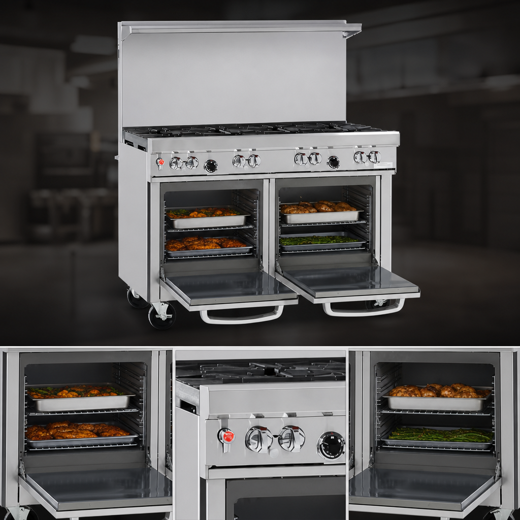 Two Space Saver Ovens
