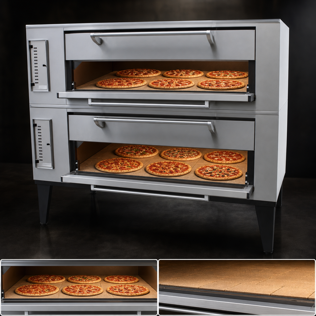 6-Pizza Capacity Per Deck