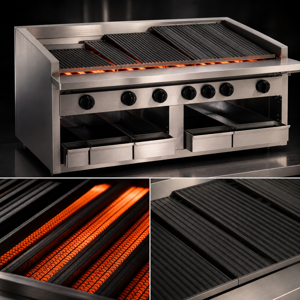 Radiant Gas Cooking