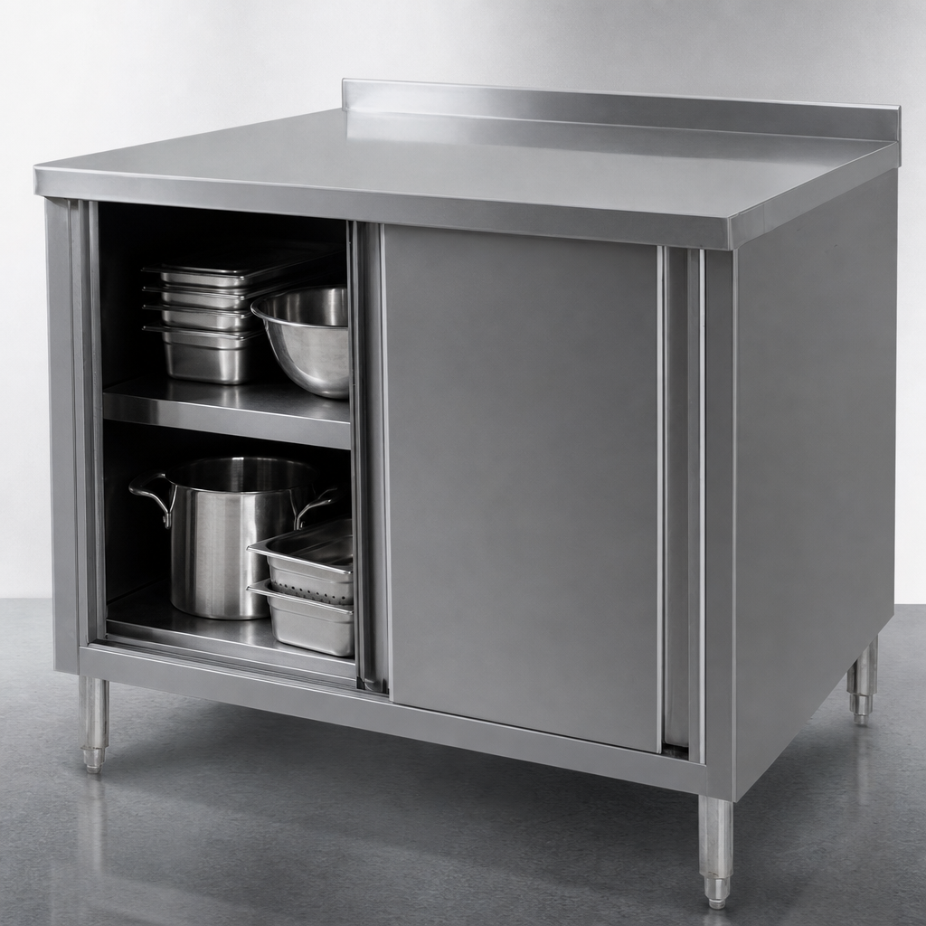 Sliding Door Cabinet Base
