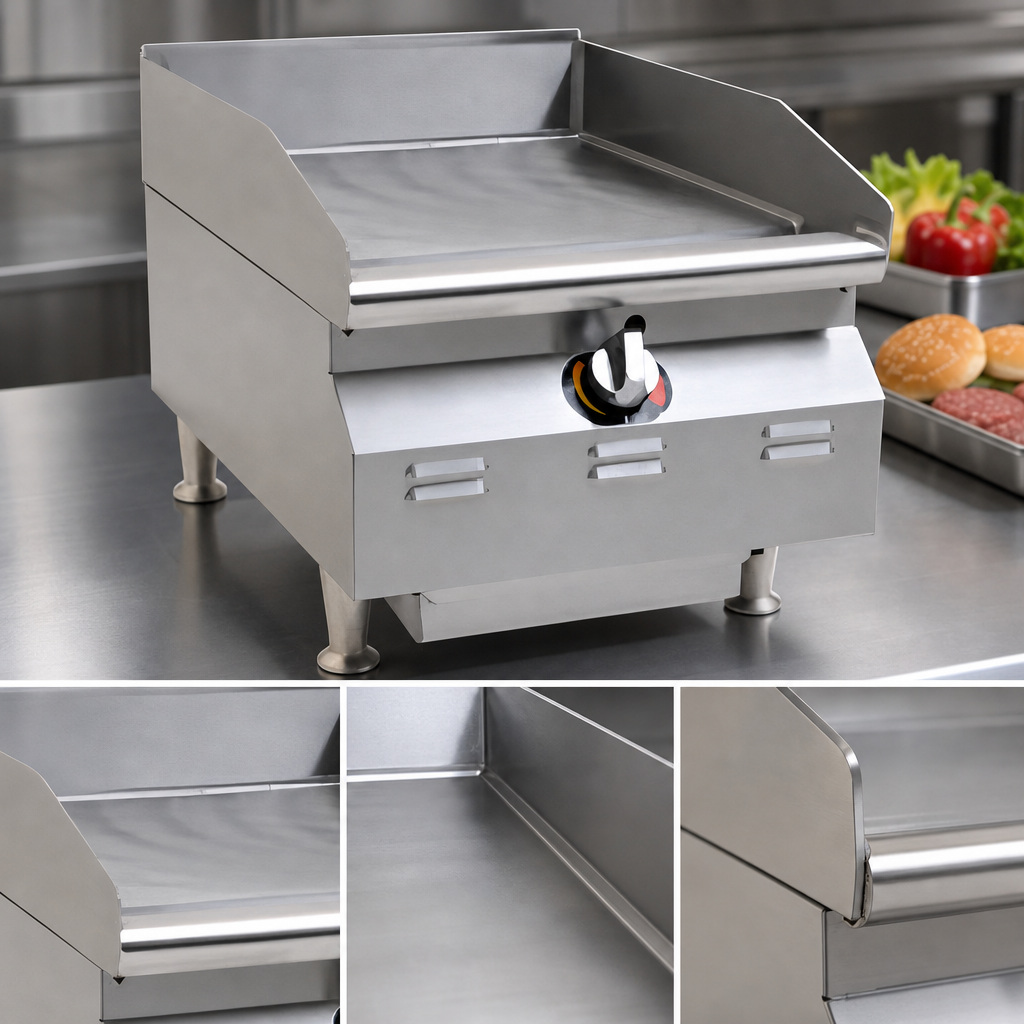 Smooth 3/4-Inch Griddle Plate