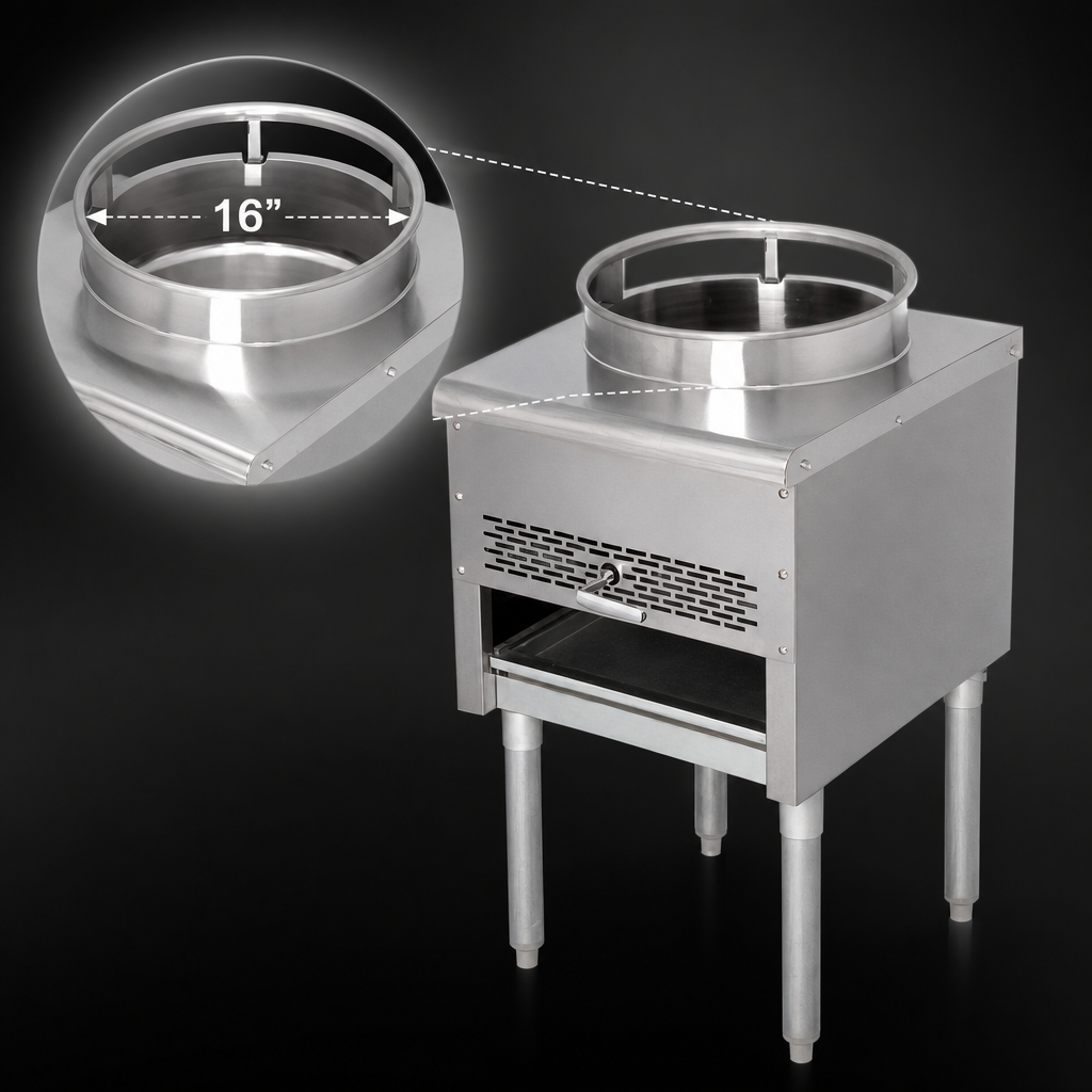 16-Inch Wok Opening
