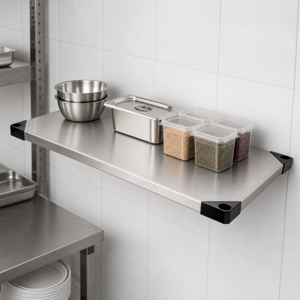 Solid Shelf Surface