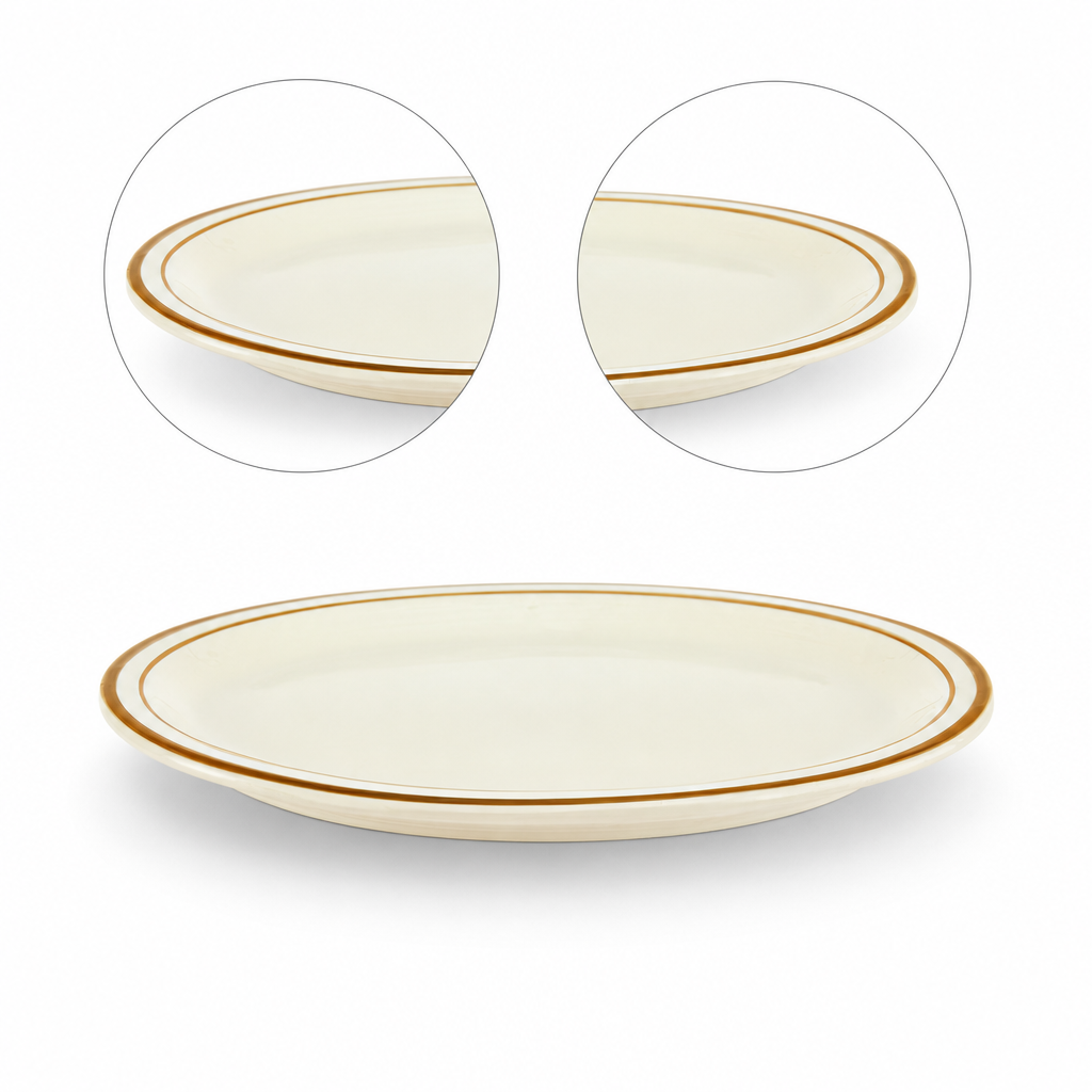 Oval Narrow Rim Design