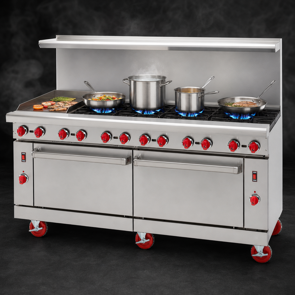 High-Output Open Burners