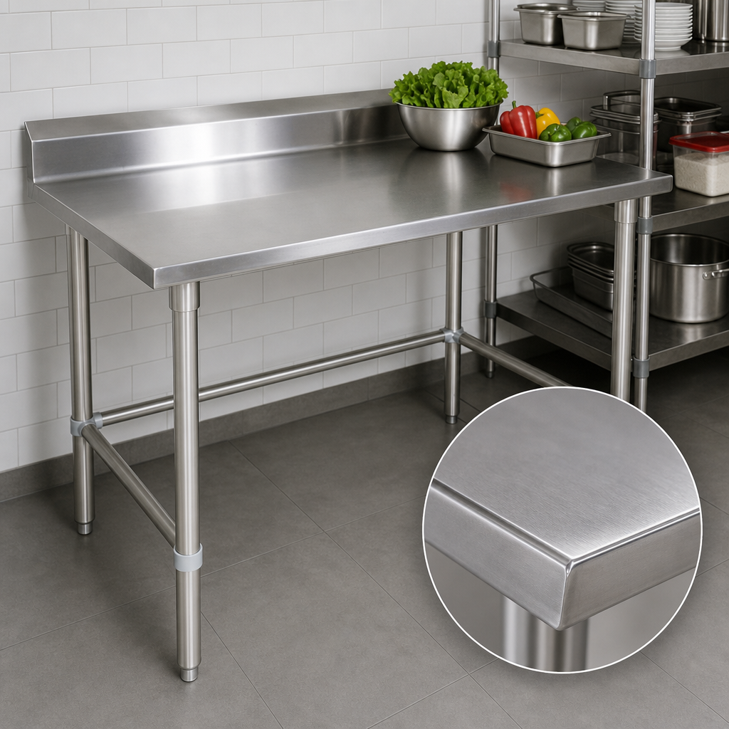 16-Gauge 300 Series Stainless Steel Top