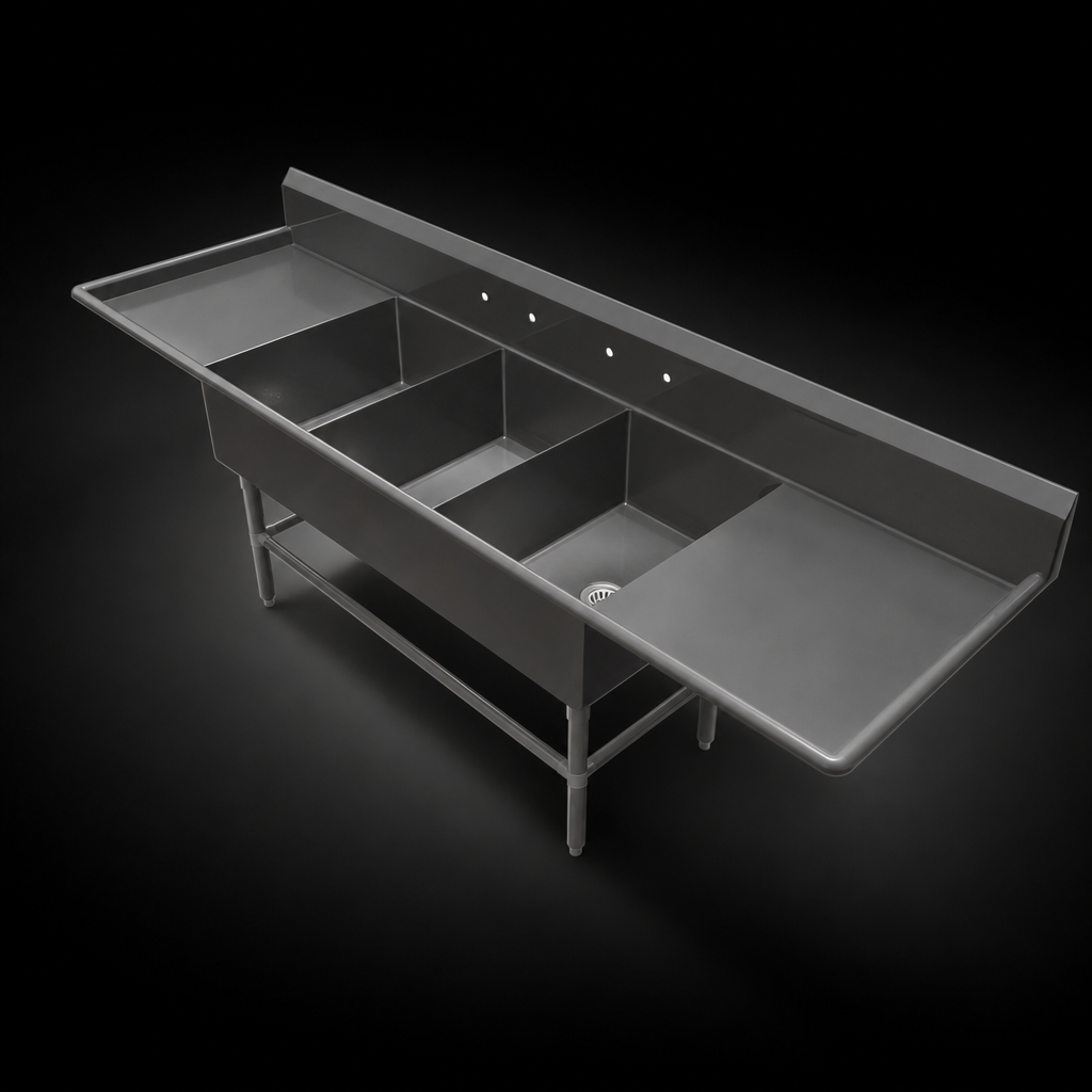 Three-Compartment Workstation
