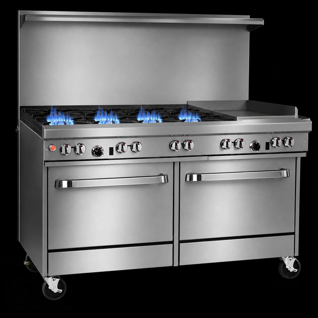 Four Pyromax Burners