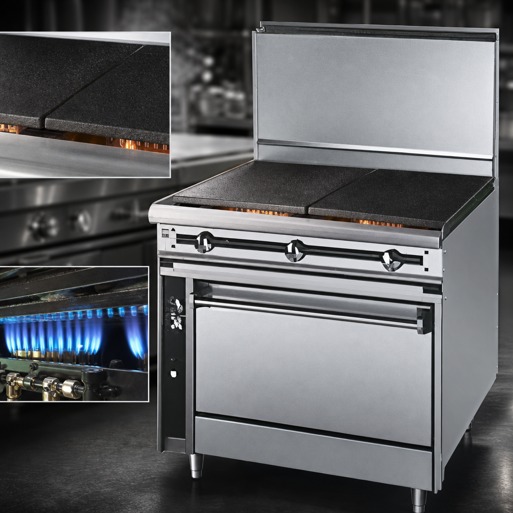 Heavy Duty Hot Top Sections