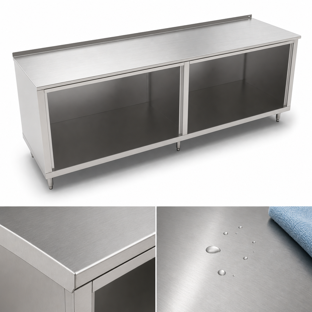 14-Gauge 300 Series Stainless Steel Top