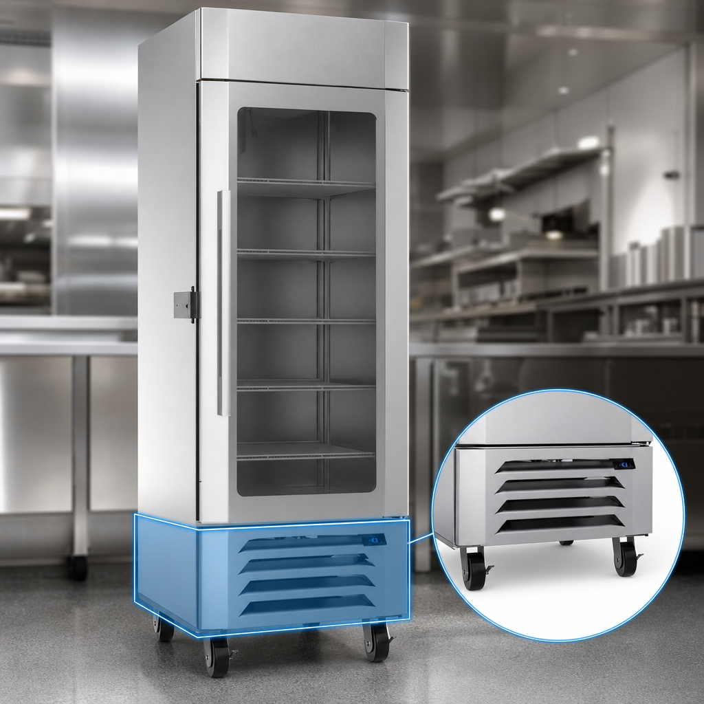 Bottom-Mounted Self-Contained Refrigeration
