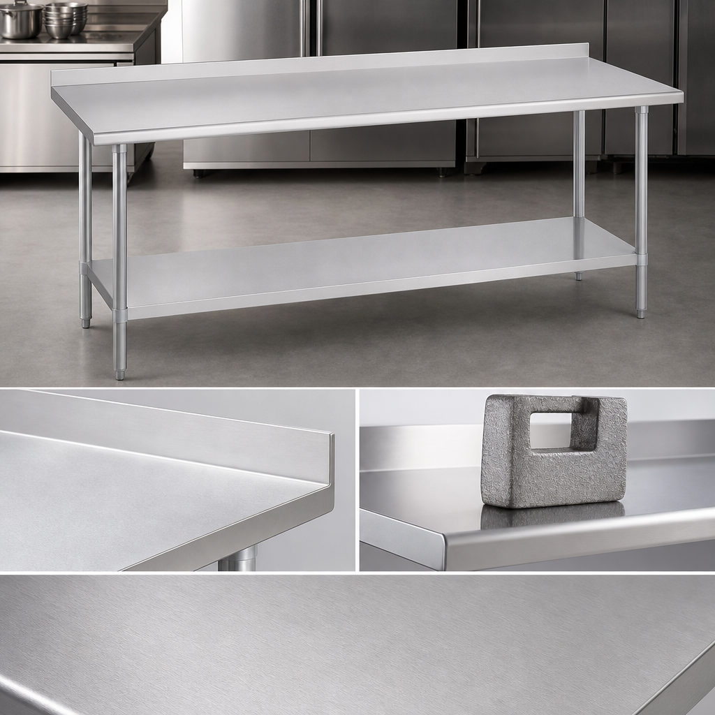16-Gauge 400 Series Stainless Steel Top
