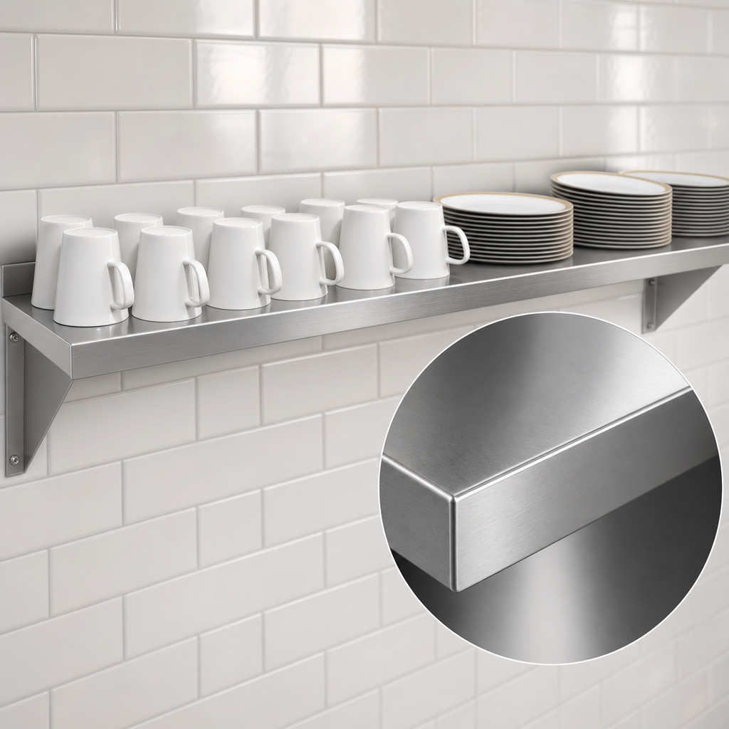 18-Gauge Stainless Steel Construction