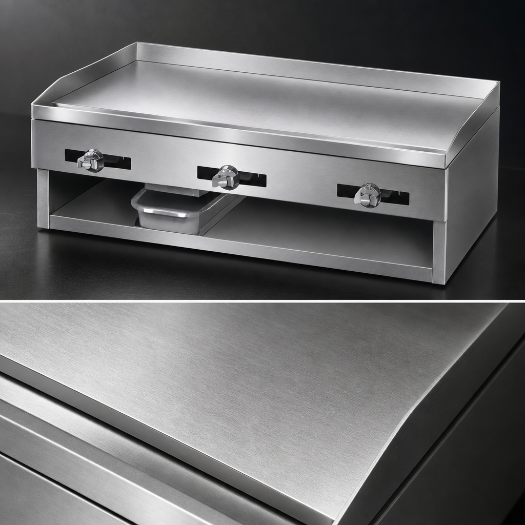 Smooth Steel Griddle Plate