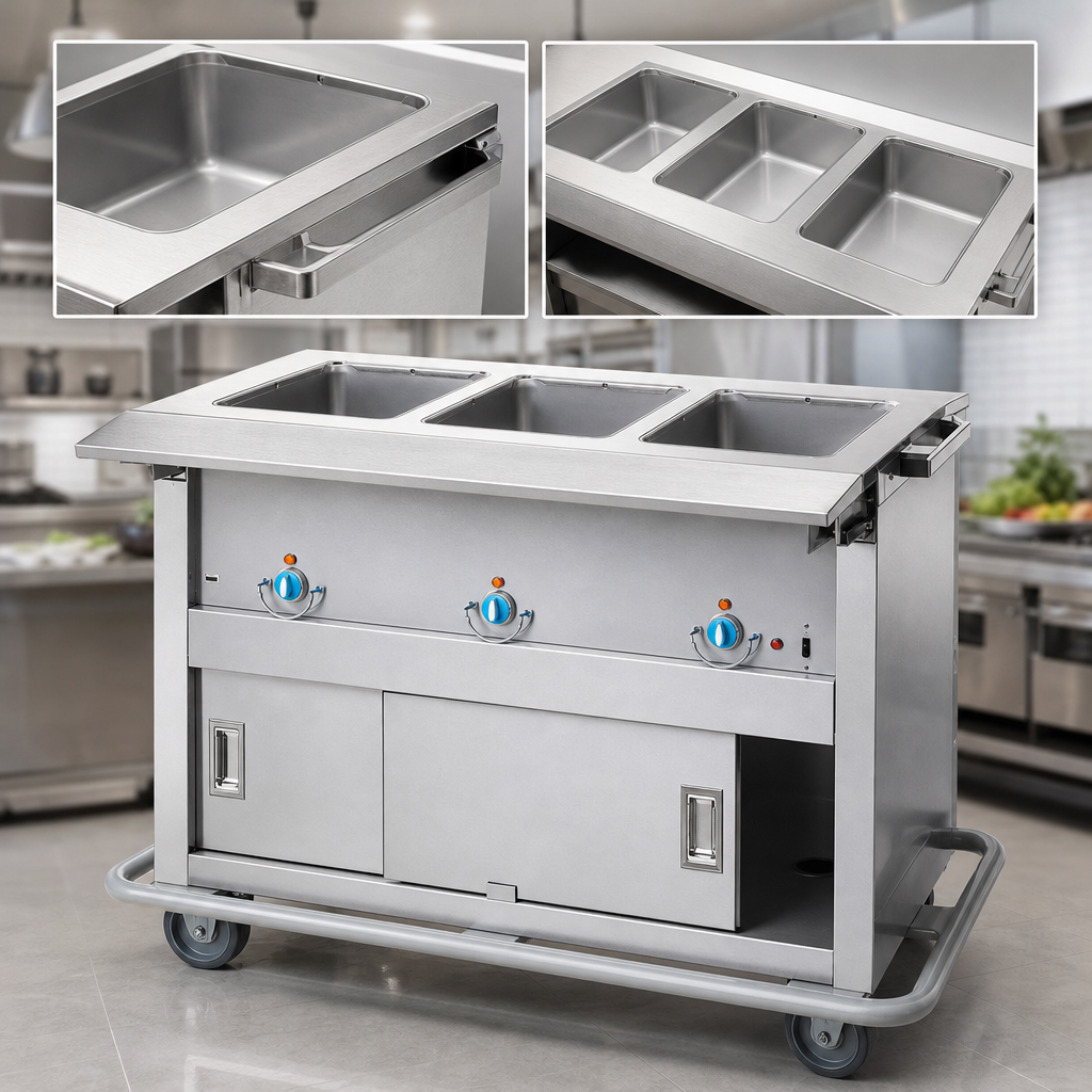 Heavy-Duty Stainless Steel Top