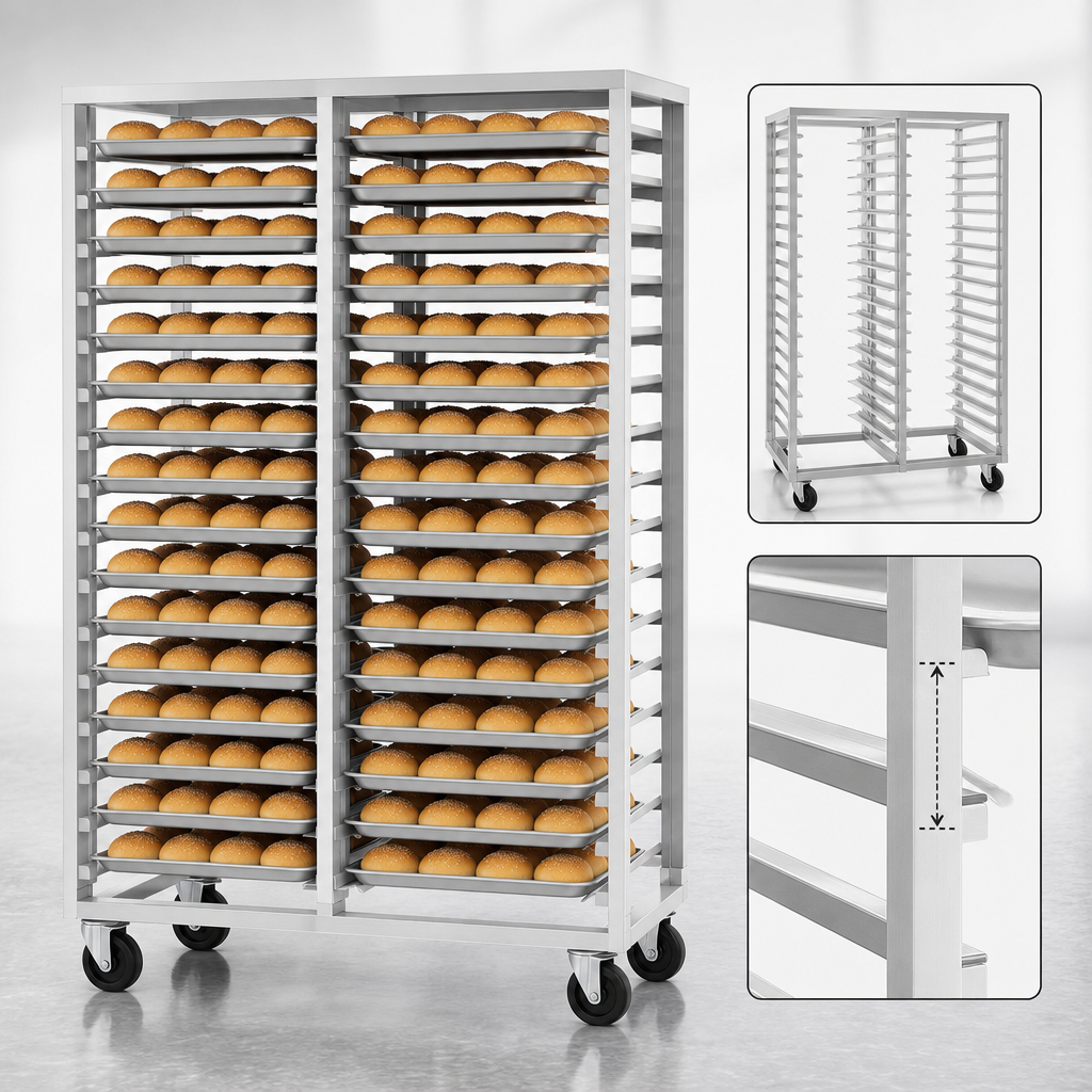 Double-Section, 40-Pan Capacity