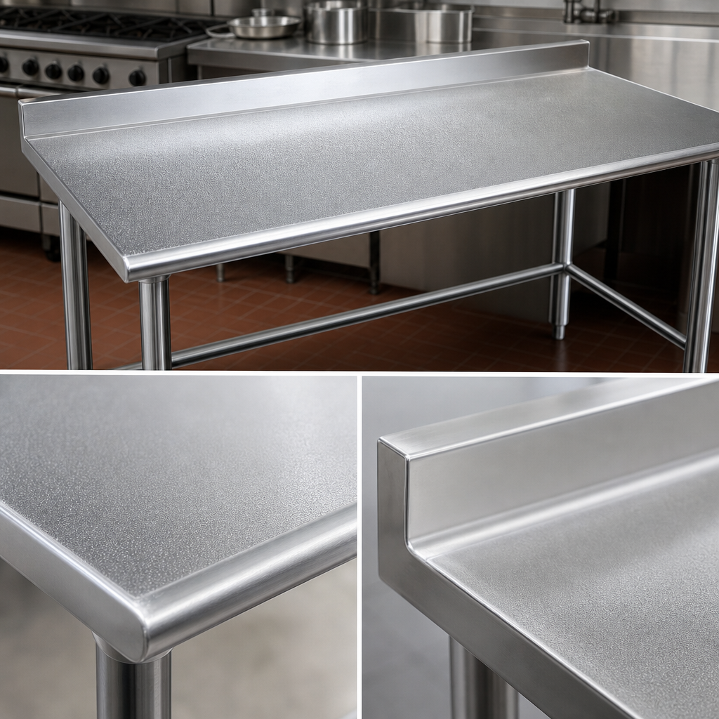 14-Gauge 300 Series Stainless Steel Top