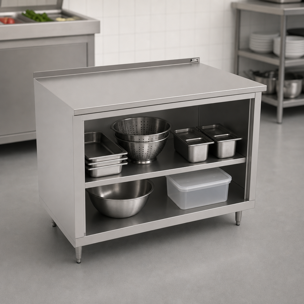 Open-Front Cabinet Base