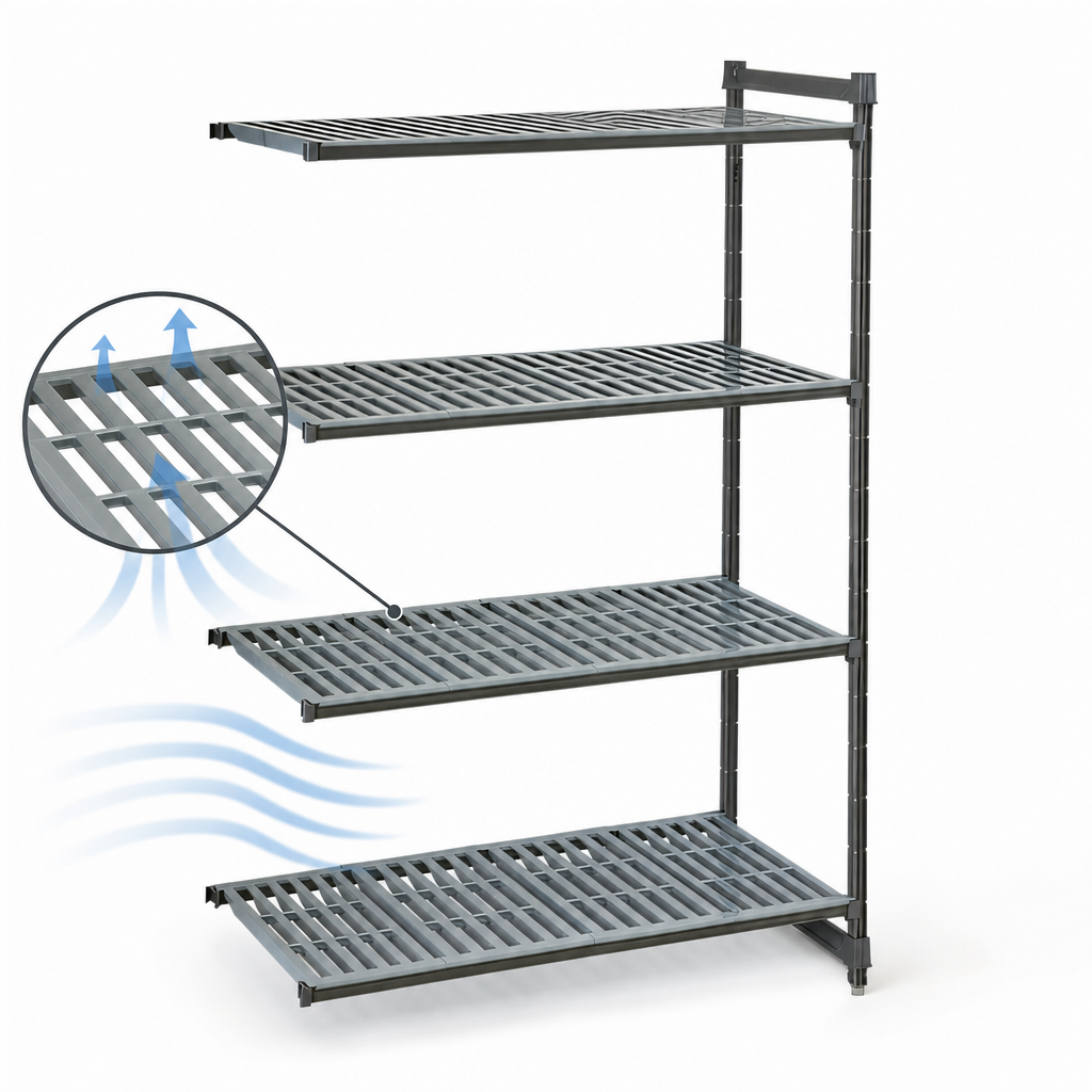 Vented Shelf Plates