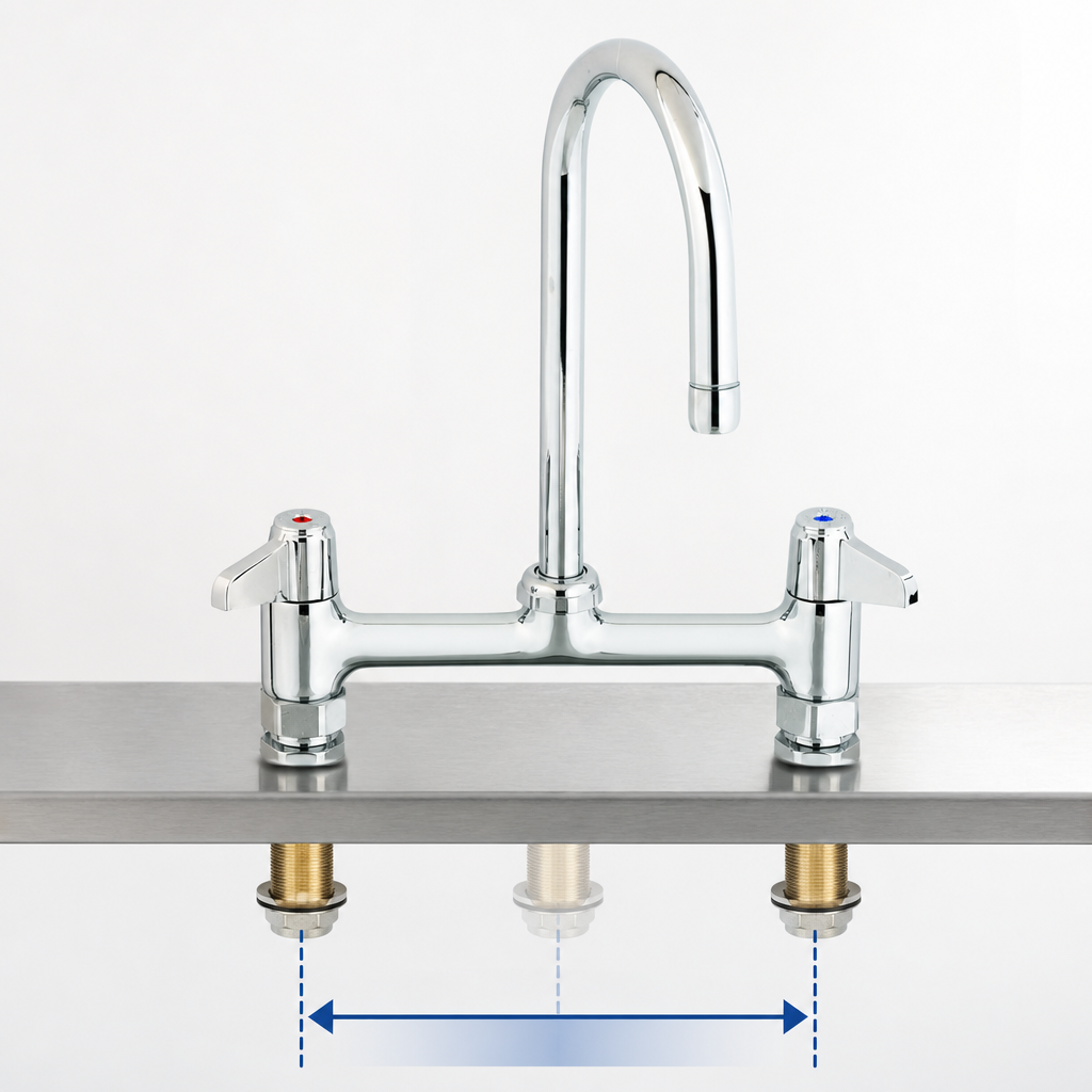 Adjustable Faucet Centers