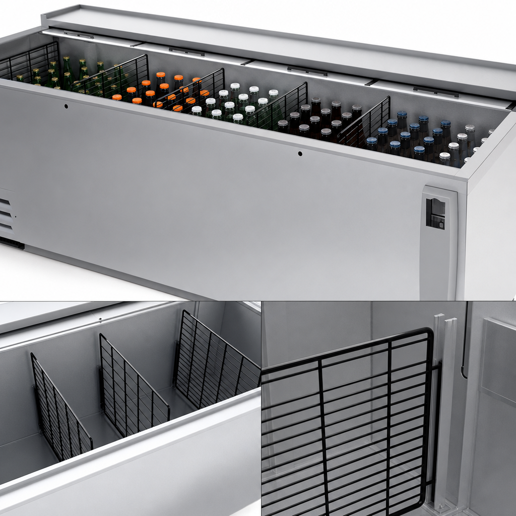 Six Adjustable Wire Dividers
