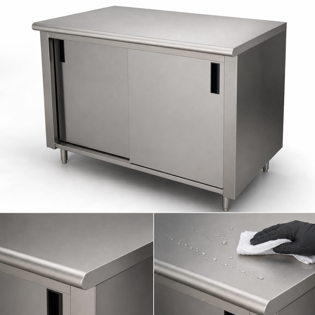 14 Gauge 304 Stainless Steel Top