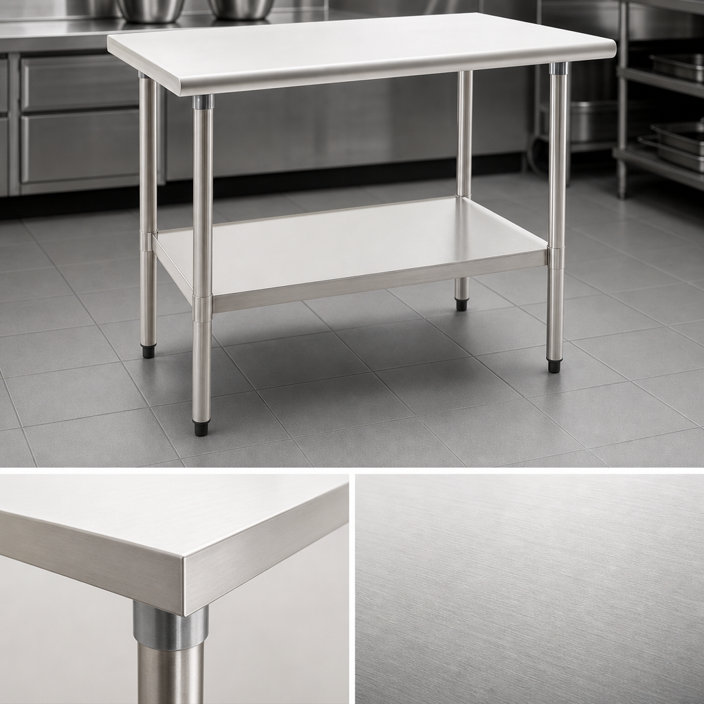 16-Gauge 300 Series Stainless Steel Top