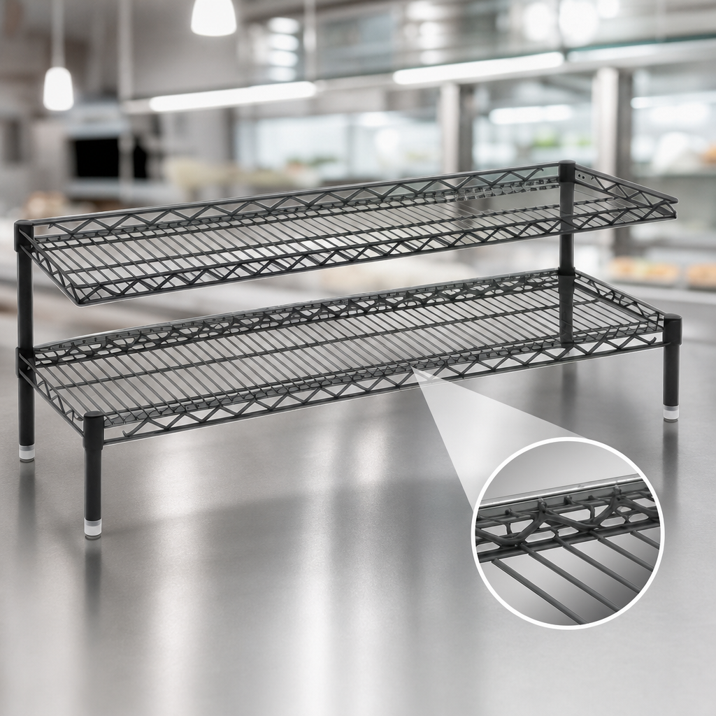 Patented QuadTruss Bottom Shelf