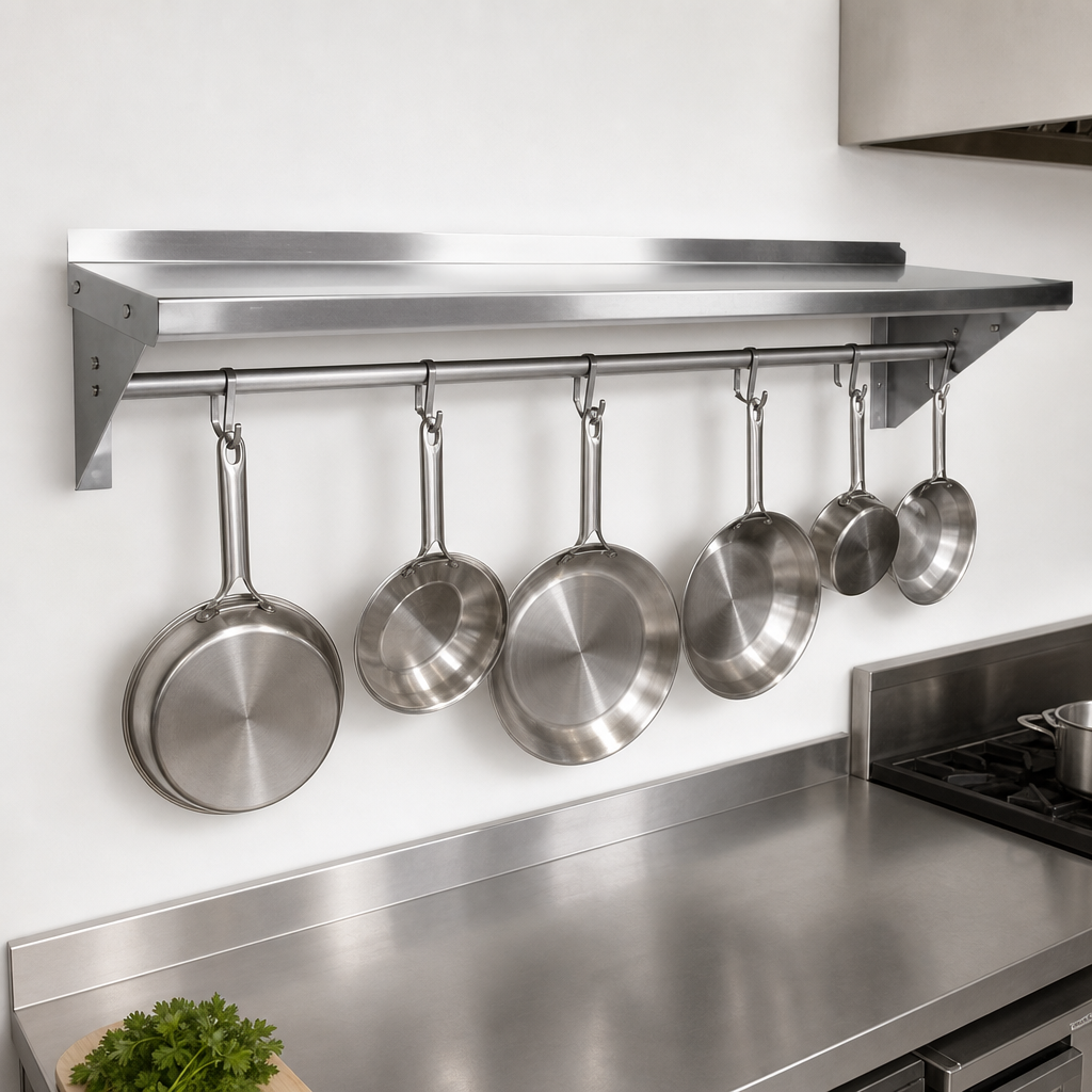 Integrated Pot Rack