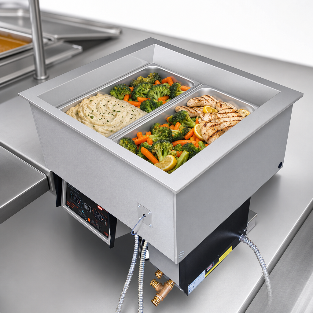 3 Full-Size Pan Capacity