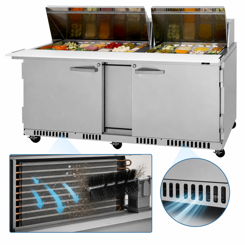 Self-Cleaning Condenser