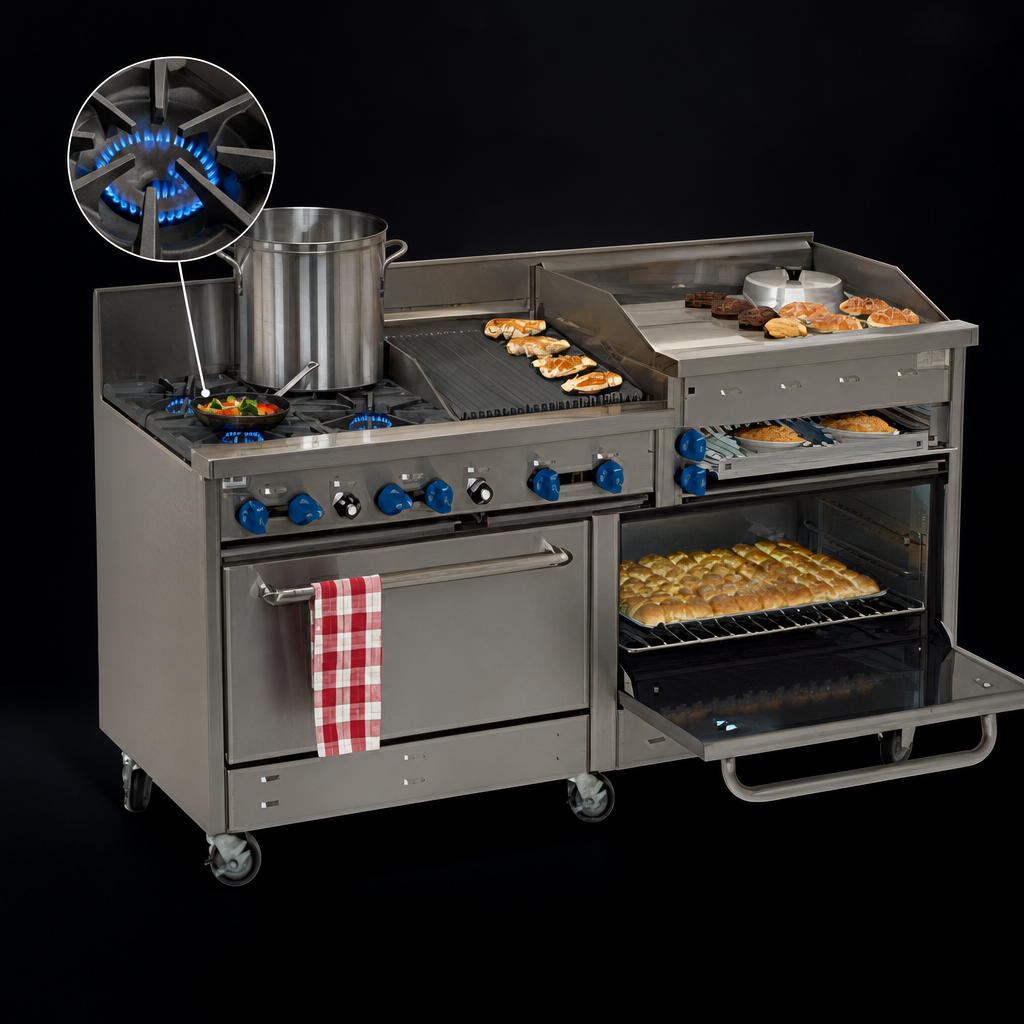 Open Burner Top