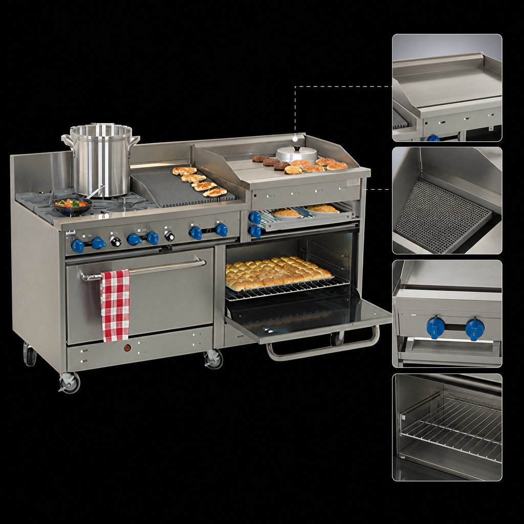 30-Inch Raised Griddle