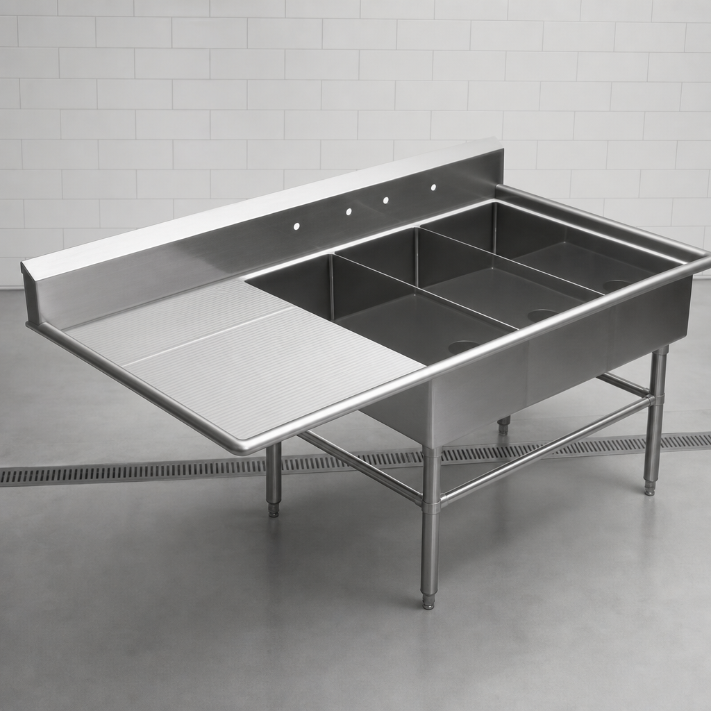 Three Compartment Basin