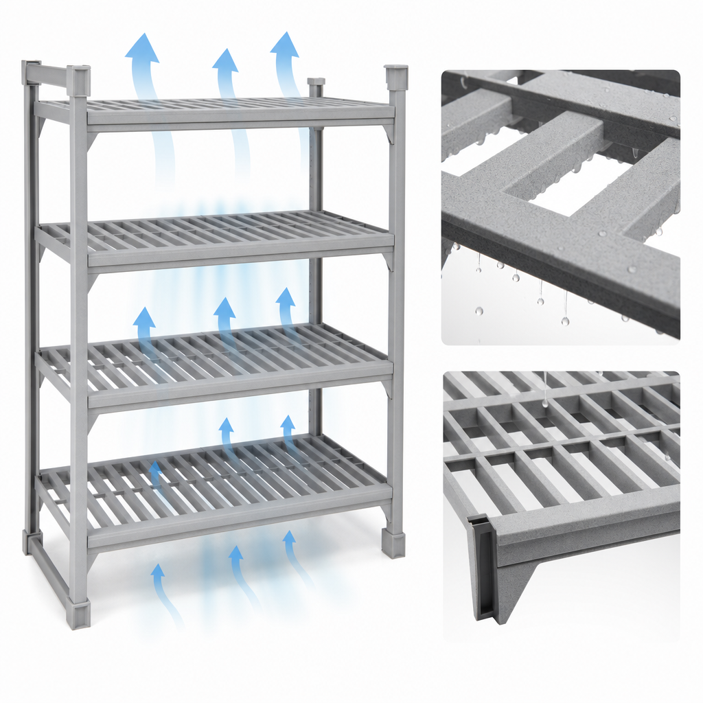 Vented Shelf Plates