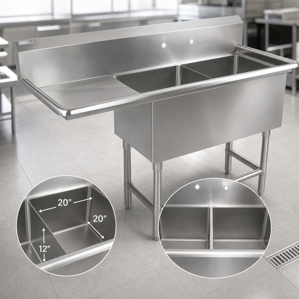 Two-Compartment Basin