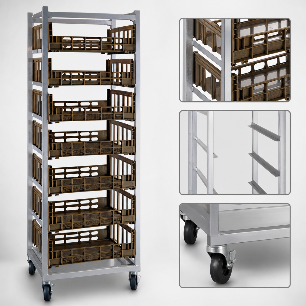 8-Basket Slide Capacity