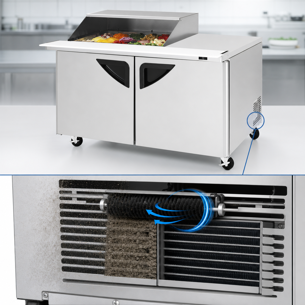 Self-Cleaning Condenser