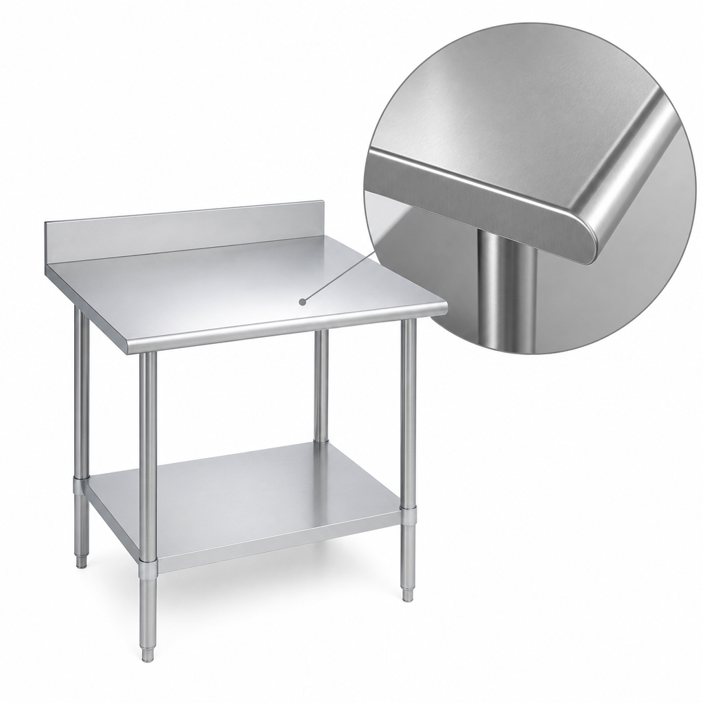 14-Gauge 300 Series Stainless Steel Top