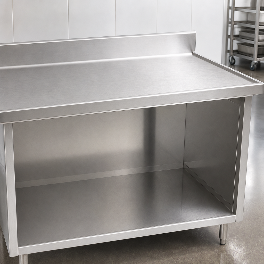 14-Gauge 304 Stainless Steel Top